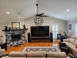 Living Room Theatre home theater setup